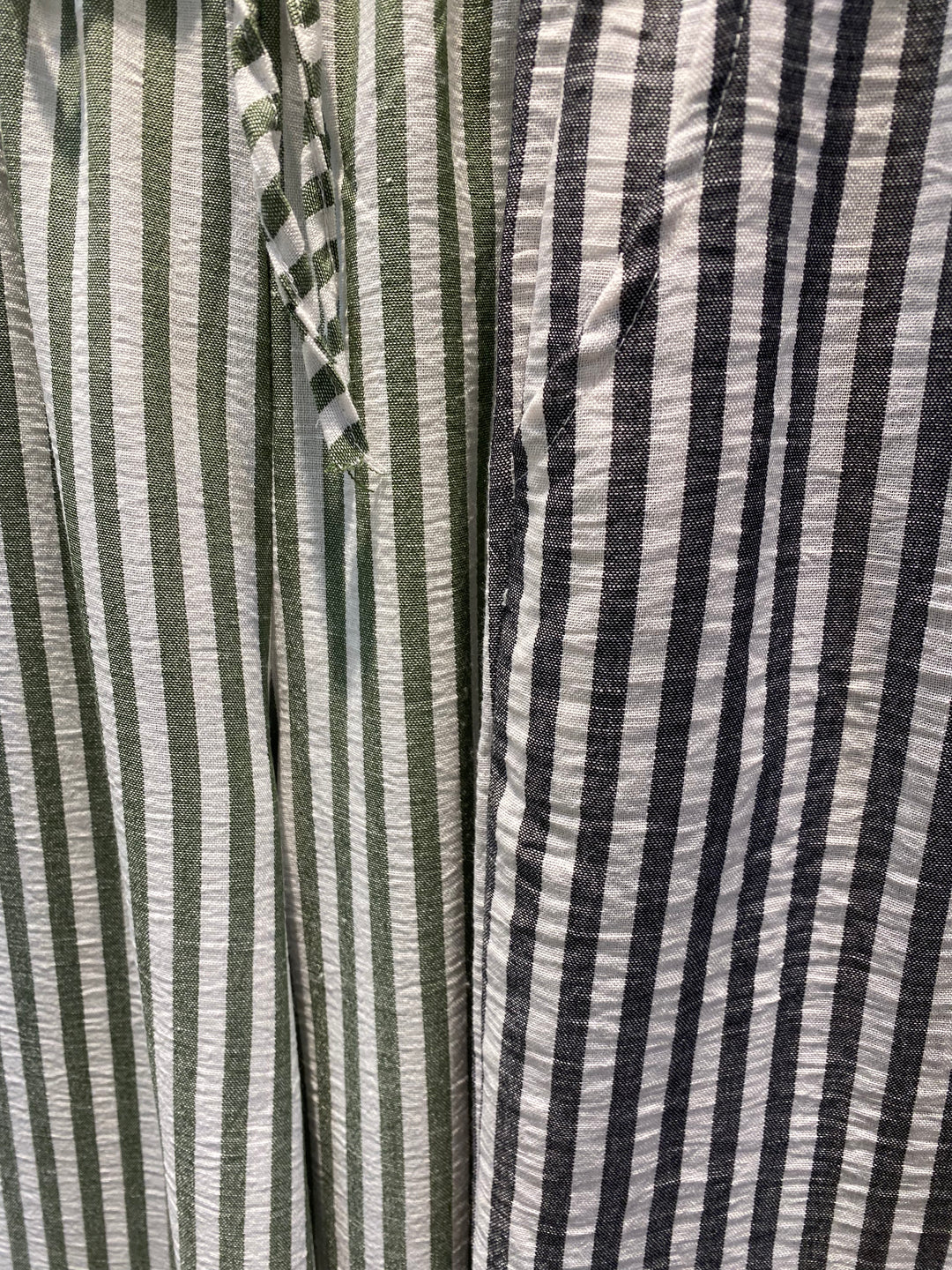 Striped Relaxed Drawstring Pant