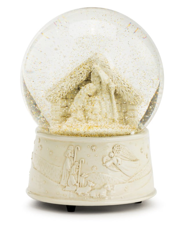 Holy Family Musical Snowglobe