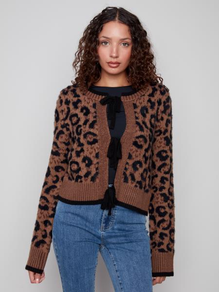 Bow Tie Knit Cardigan