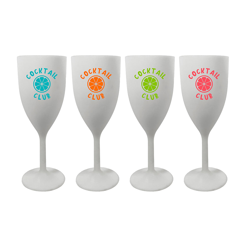 4pc Set Outdoor Wine Glasses