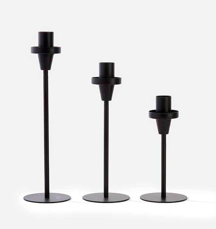 3pc Set Taper Candle Holder