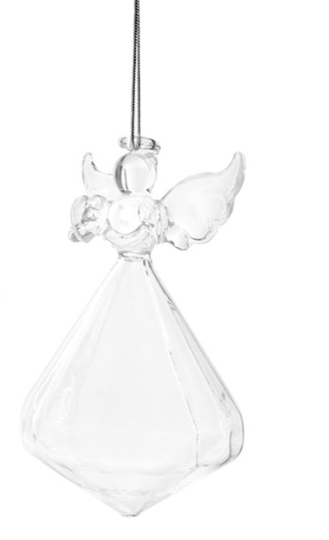 Glass Angel Ornament