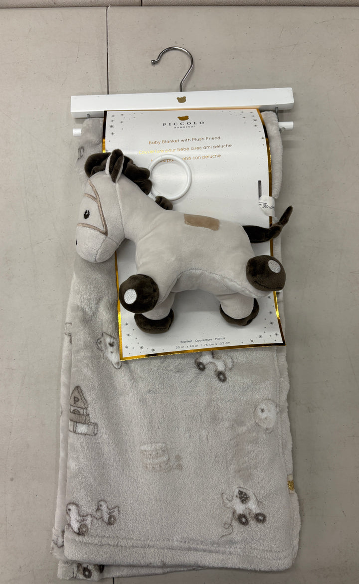 Plush Blanket W/Toy