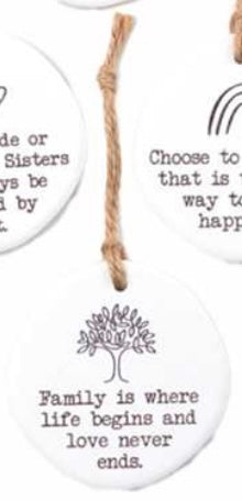 Ceramic Keepsake Hanger