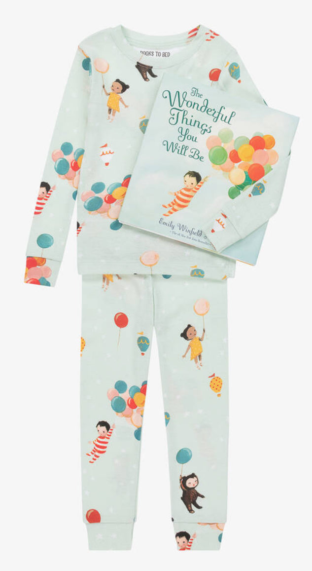 Infant Pajama W/Book The Wonderful Things You Will Be