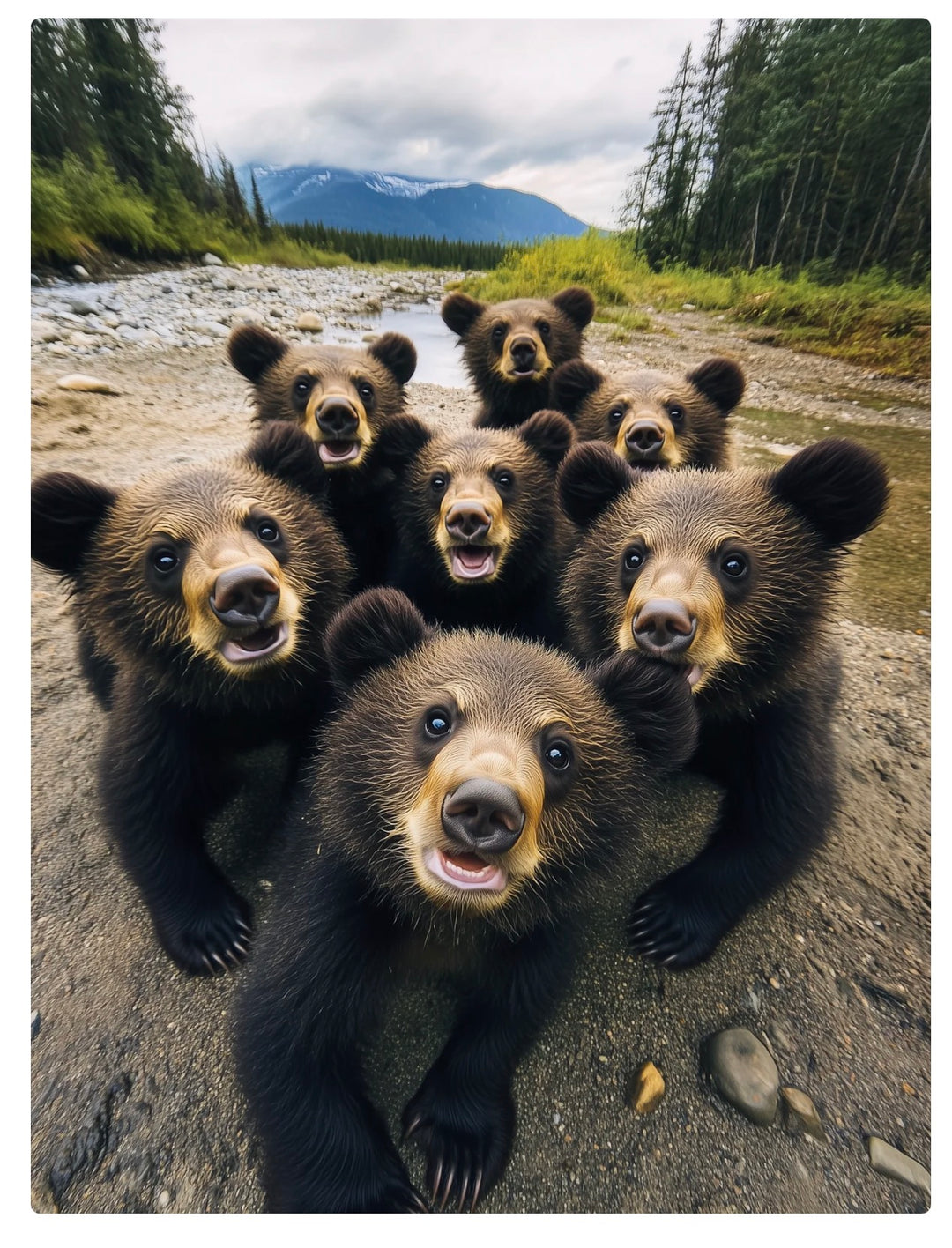 19 Black Bear Selfie