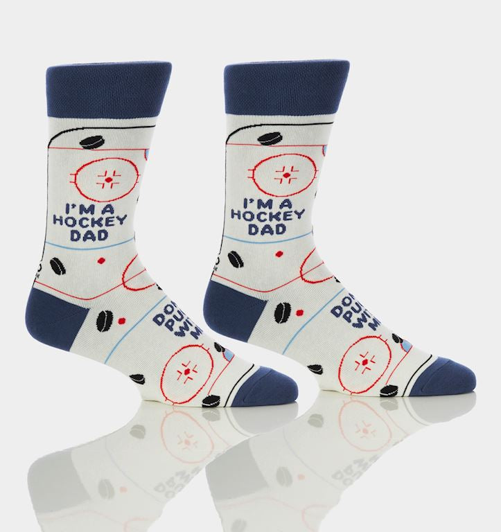 Im A Hockey Dad Mens Socks