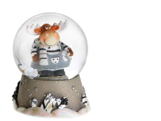 1.8” Christmas Themed Water Globe