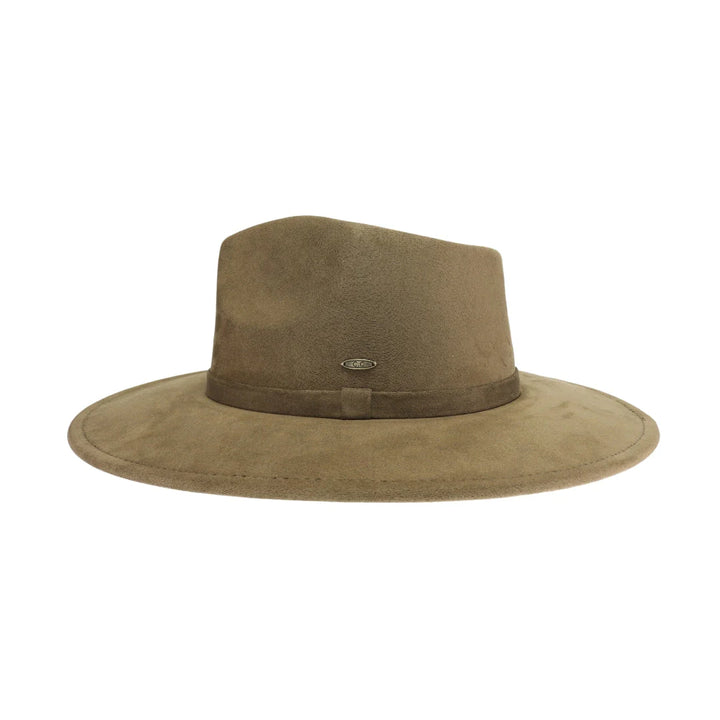 CC Camden Faux Suede Rancher Hat