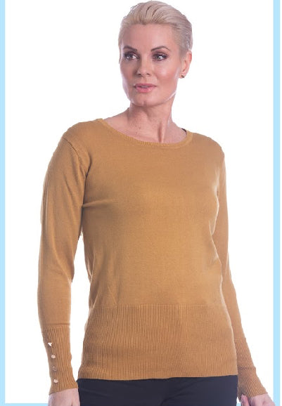 Knit Long Sleeve W/ Detail On Sleeve