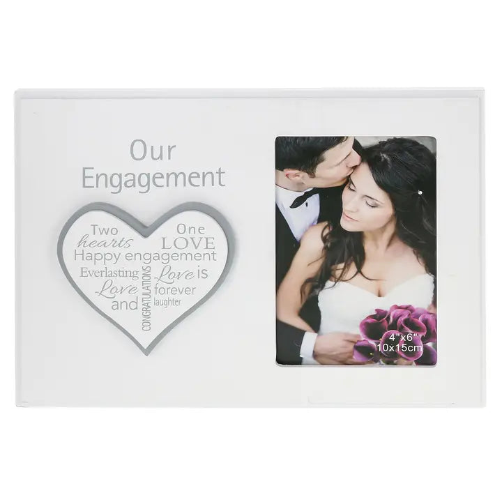 4x6” Loving Words Engagement Frame