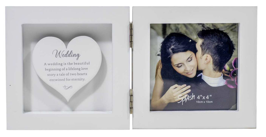 4x4” Wedding Hinged Frame