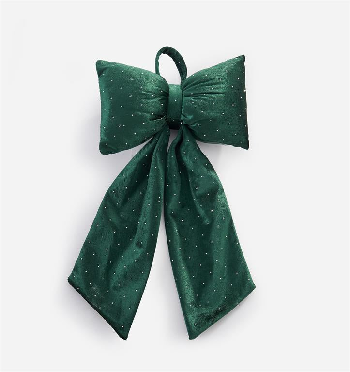 Green Bow Ornament