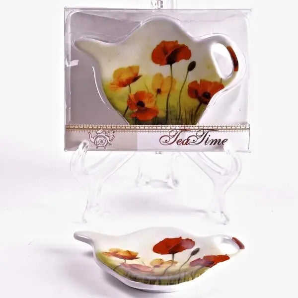 Porcelain Tea Bag Holder Set Of 2