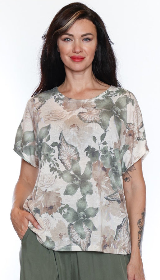 Floral Print T-Shirt