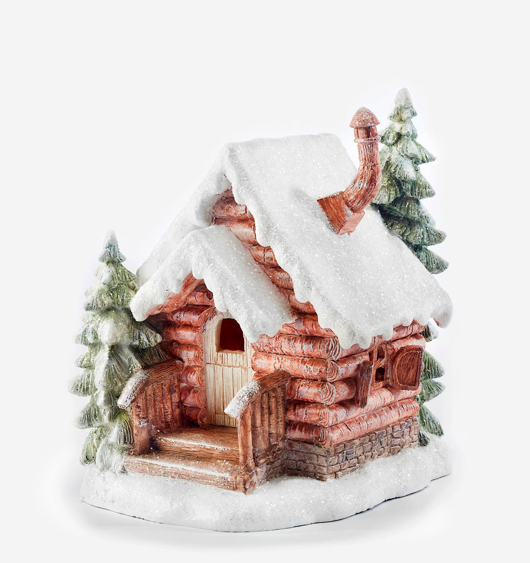 LED Christmas Cabin