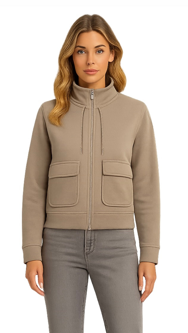 Short Zip Up Jacket