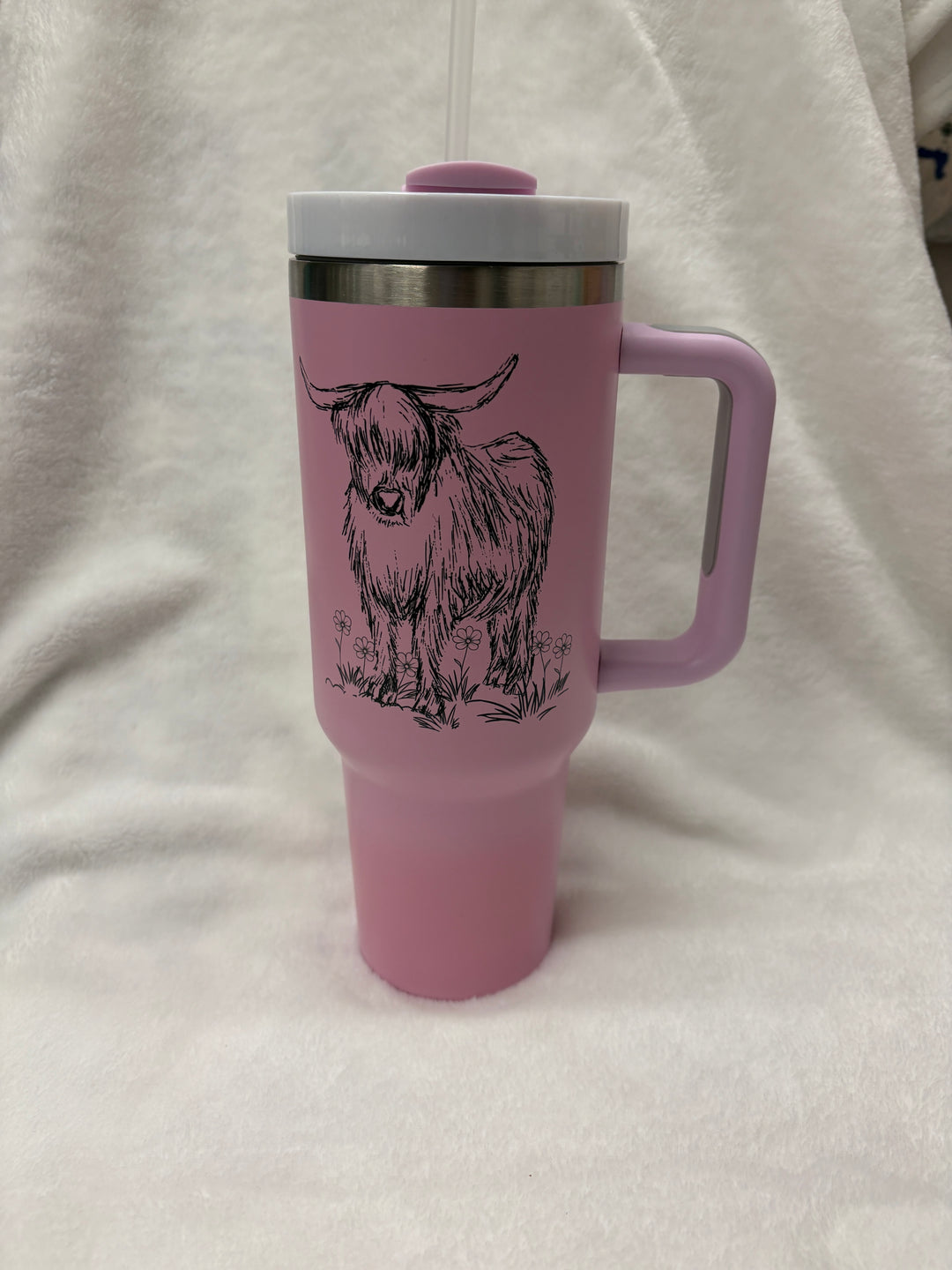 40oz Highland Cow Tumbler