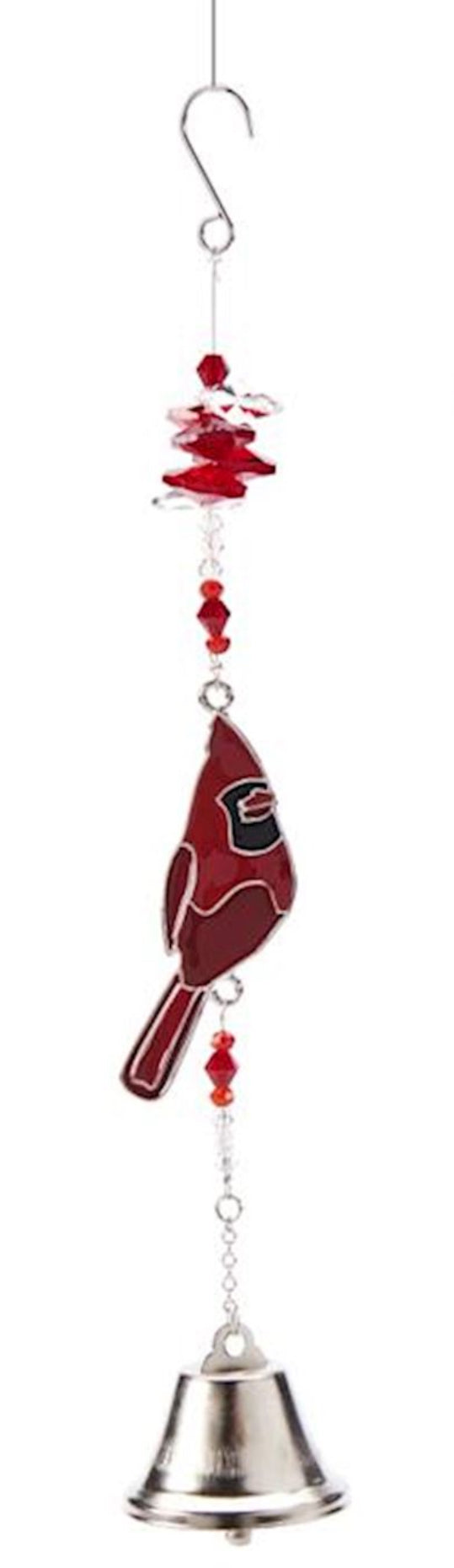 Glass Cardinal Ornament