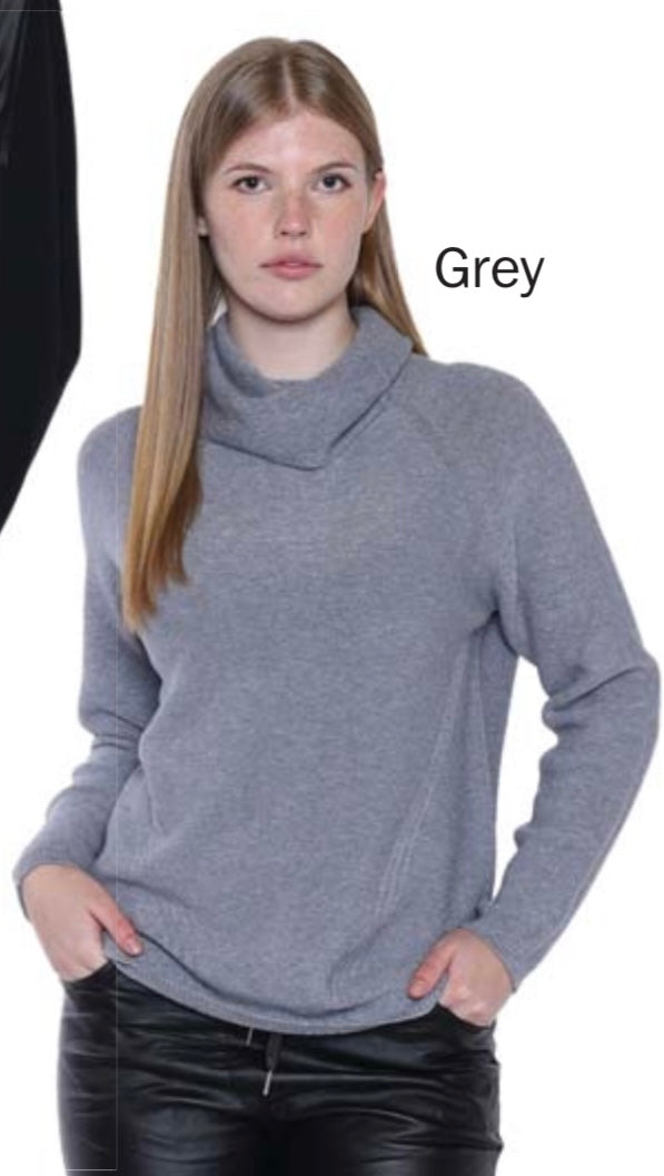 Knit Grey Turtle Neck