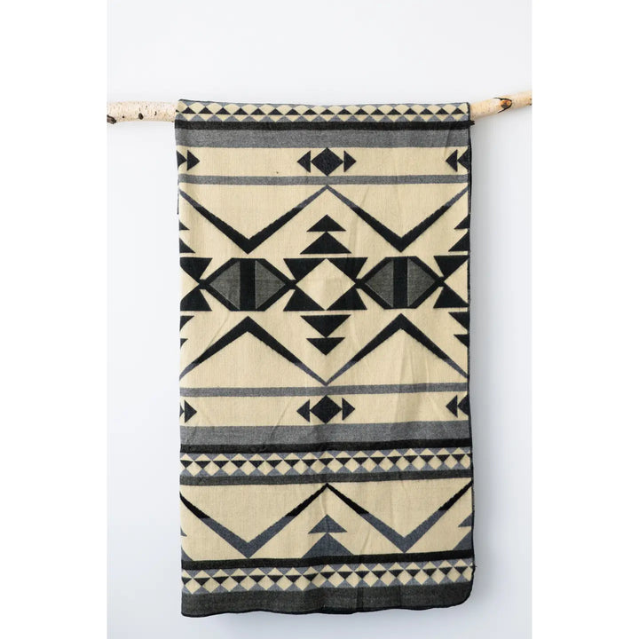 65”X68” (smoke & mirrors) Acumen Throw Blanket