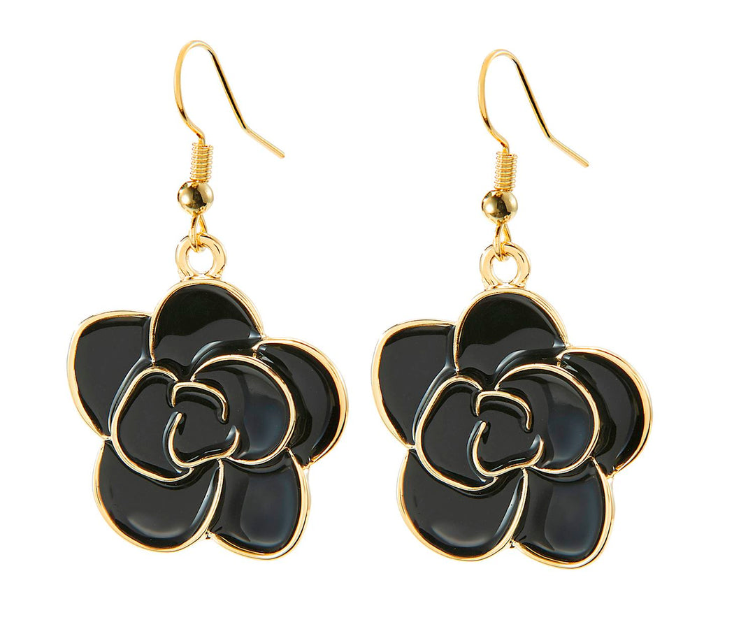 Dangle Flower Earrings