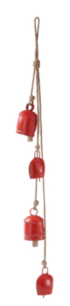 Antique Bells & Jute Rope