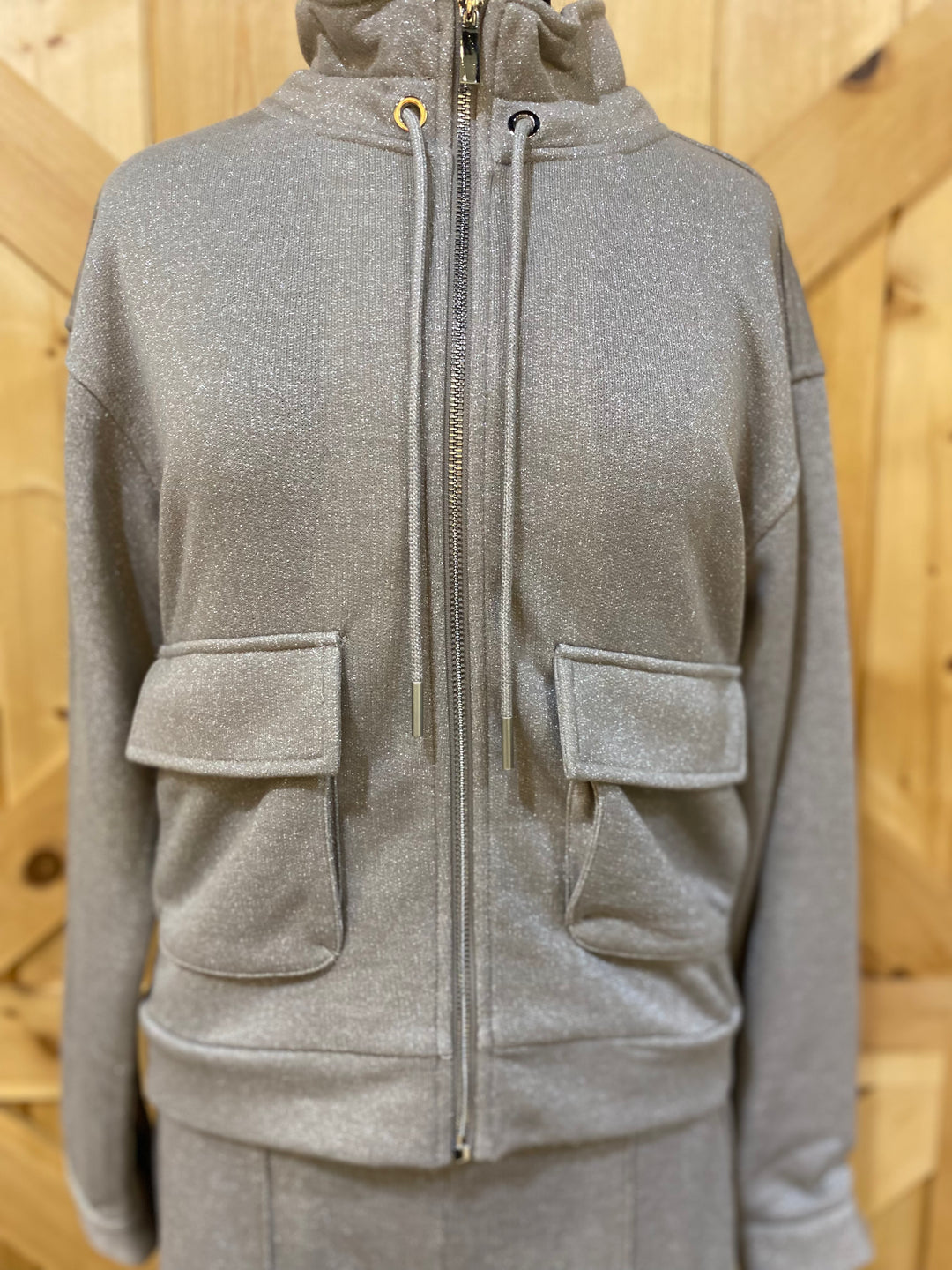 Short Zip Up Jacket