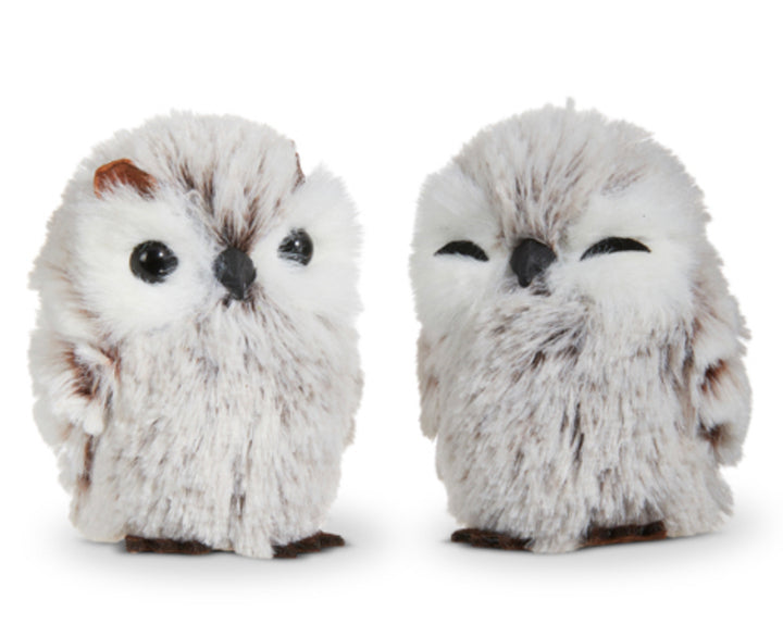 3” Grey Owl Ornament