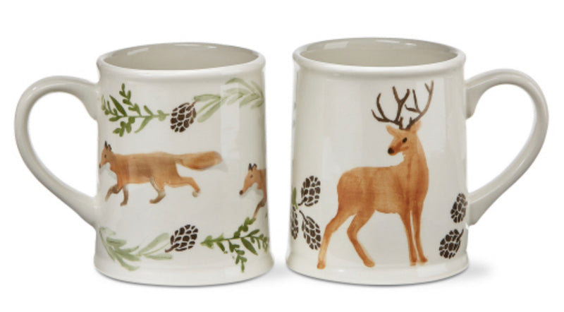 Warm Wishes Fox & Deer Mug