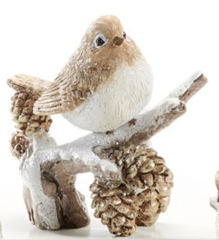 Bird On Branch Figurine