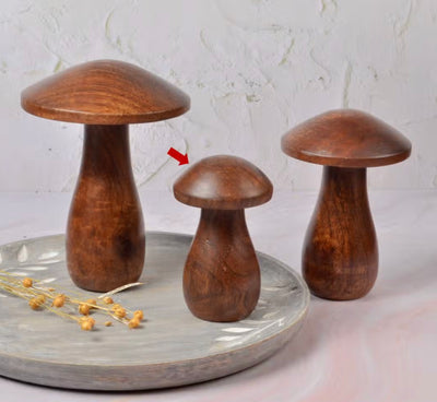 Wooden Mushroom
