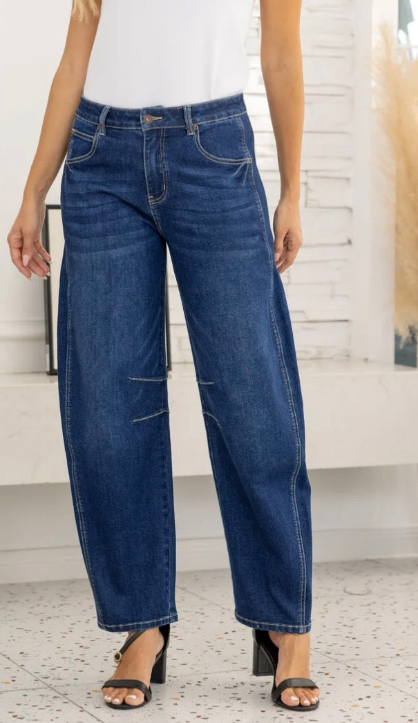Cecilia Barrel Jean