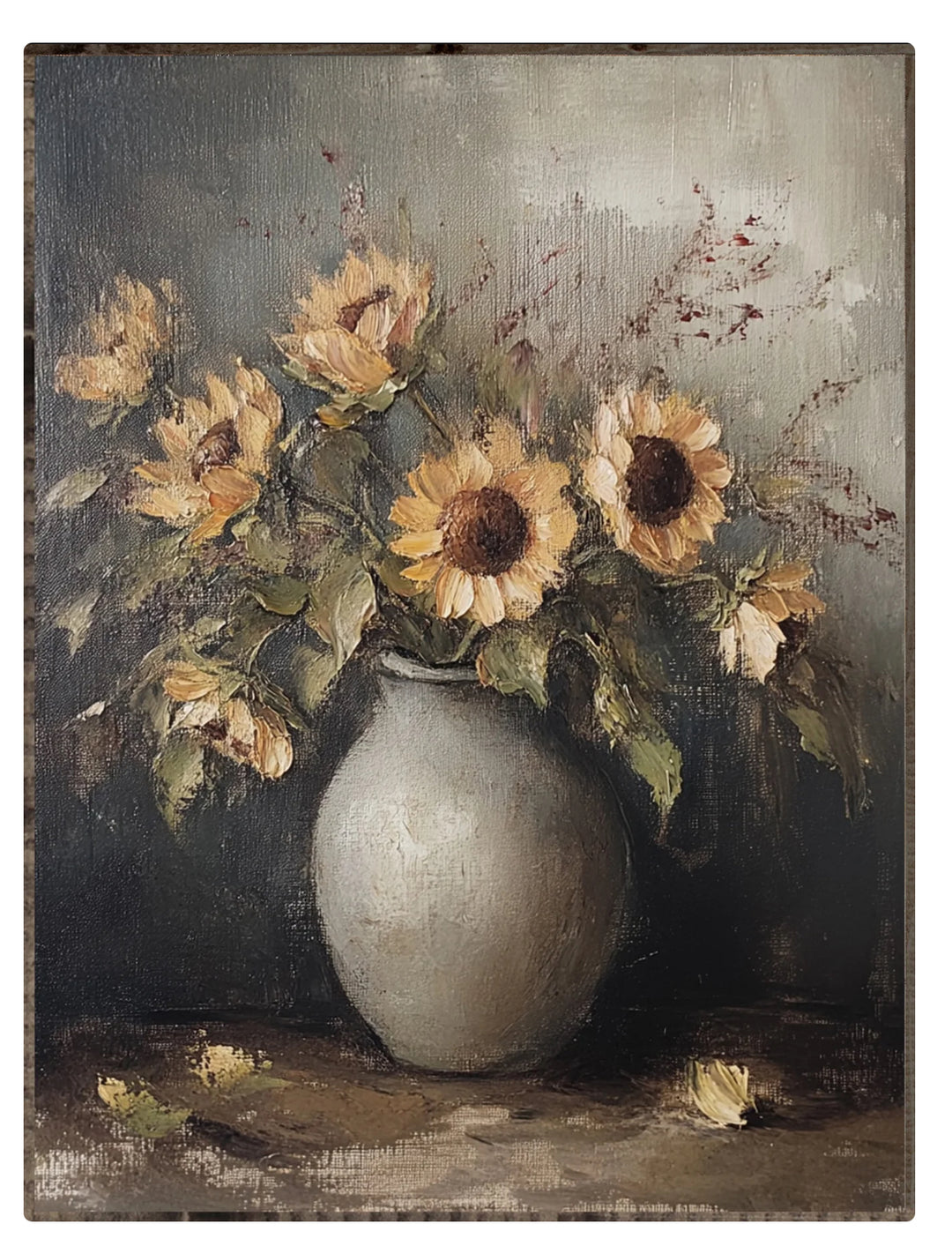 7057 Vintage Inspired Sunflowers