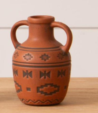 Southwestern Inspired Textured Vase