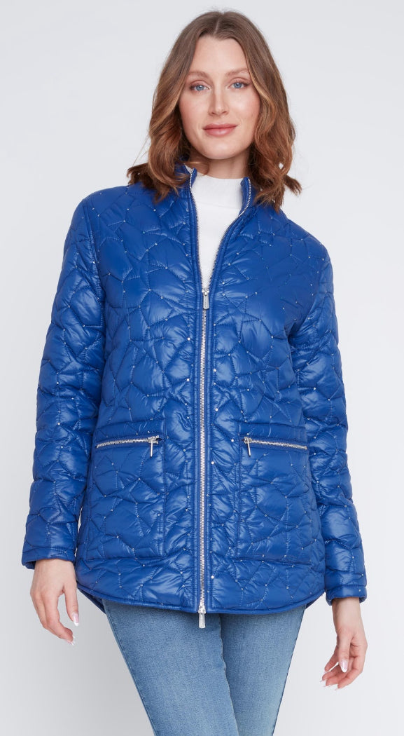 Puffer Coat W/Sparkles