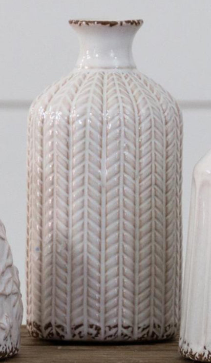 Textured Pattern Vase