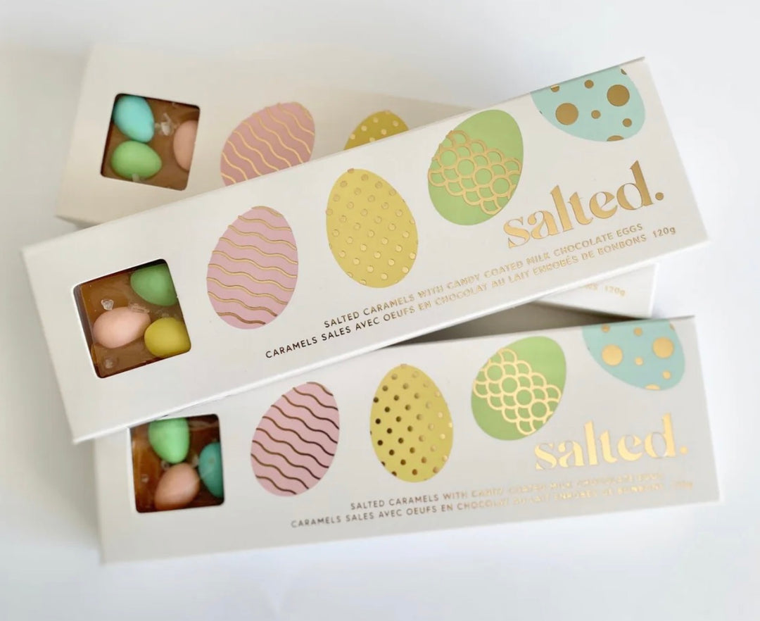 4pc Easter Egg Salted Caramel