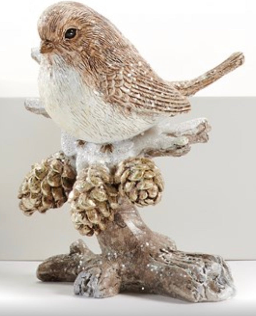 Bird On Branch Figurine