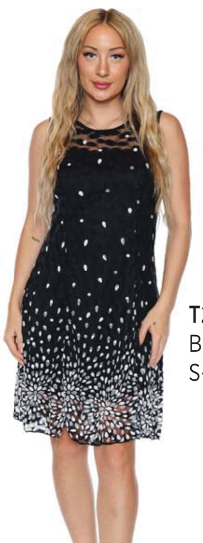 Black & White Dot Dress