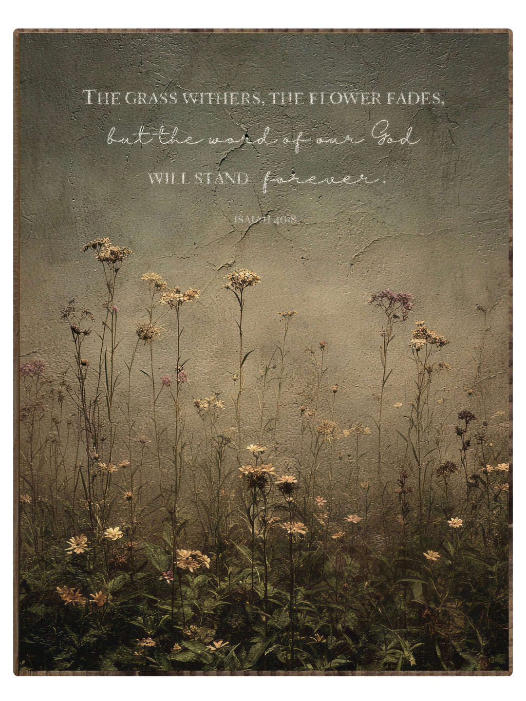 8066 Isaiah 40 The Grass Withers