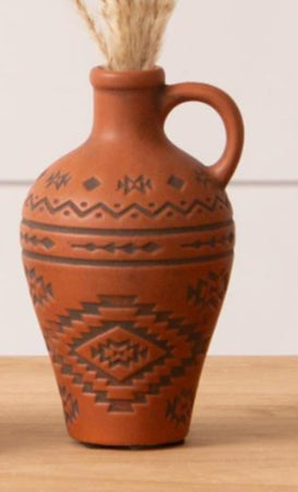 Southwestern Inspired Textured Vase