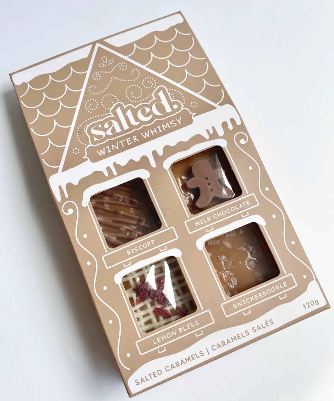 4pc Winter Whimsy Caramels