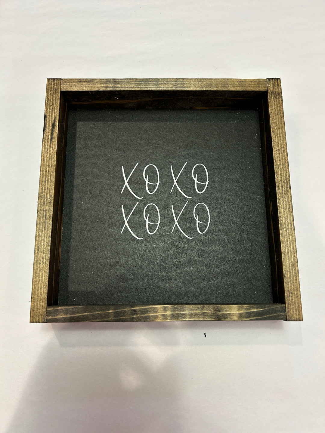 XOXO Wood Sign 7X7
