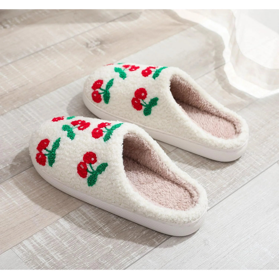 Cherry Slippers