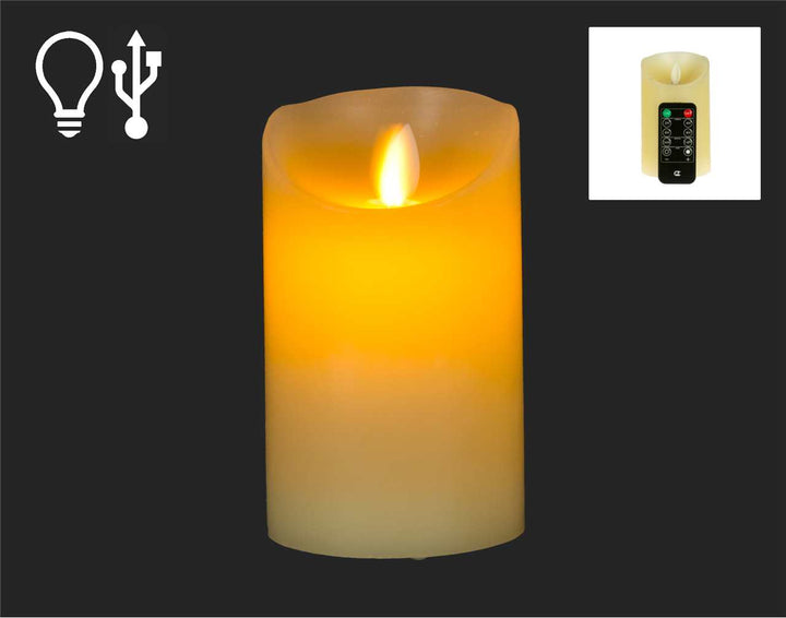 LED Candle W/Remote (plug in only)