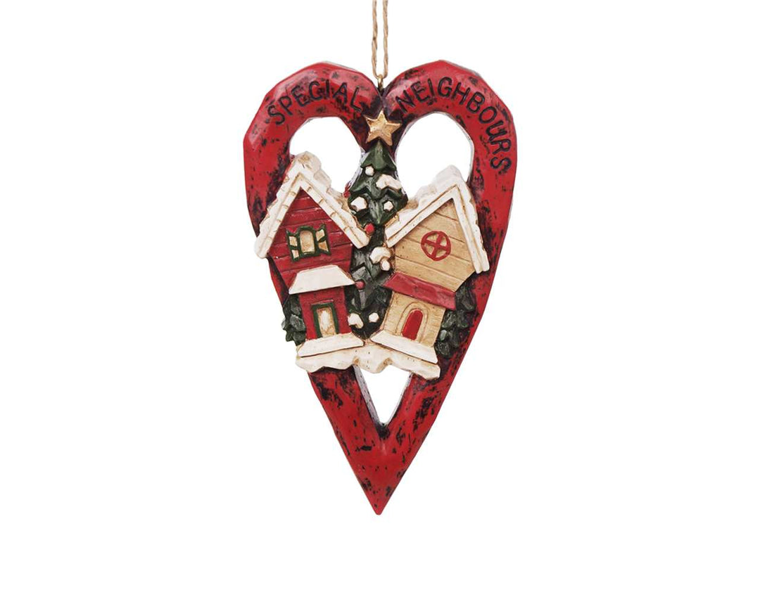 Special Neighbors Heart Ornament