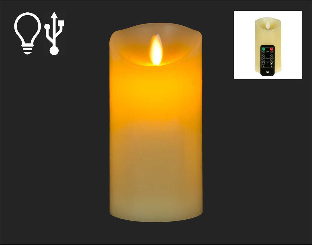 LED Candle W/Remote (plug in only)