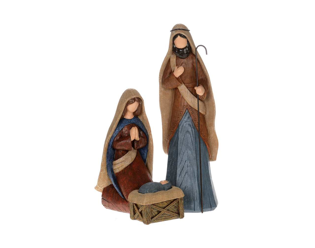 Set Of 3 Large Nativity
