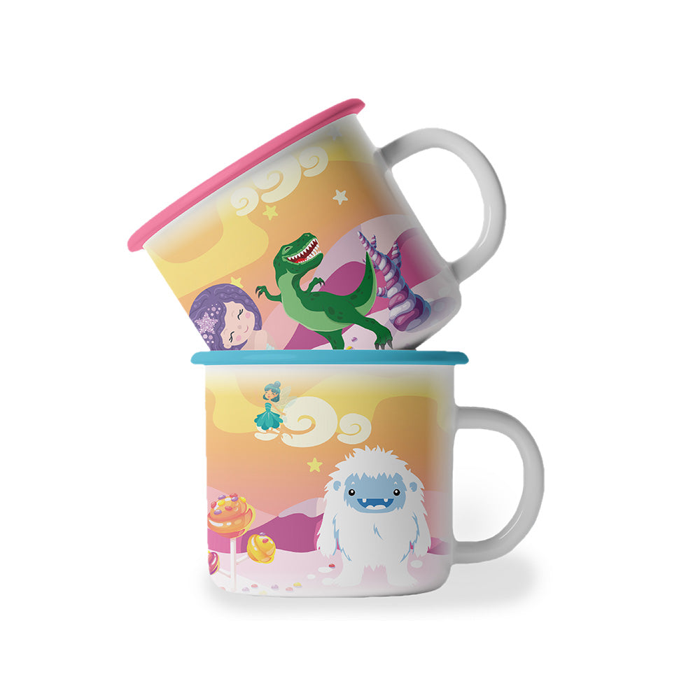 Hot Cocoa Whimsical Color Changing Mugs